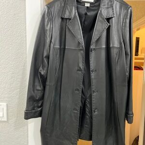 Black Lambskin Winter Jacket